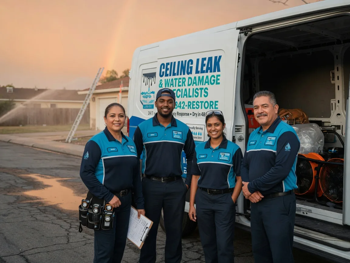Ceiling Leak Cleanup company in Twin Lake, MI