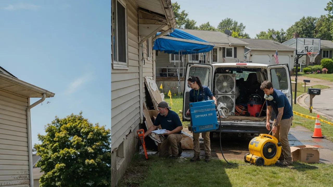 Ceiling Leak Cleanup in Twin Lake, MI near me